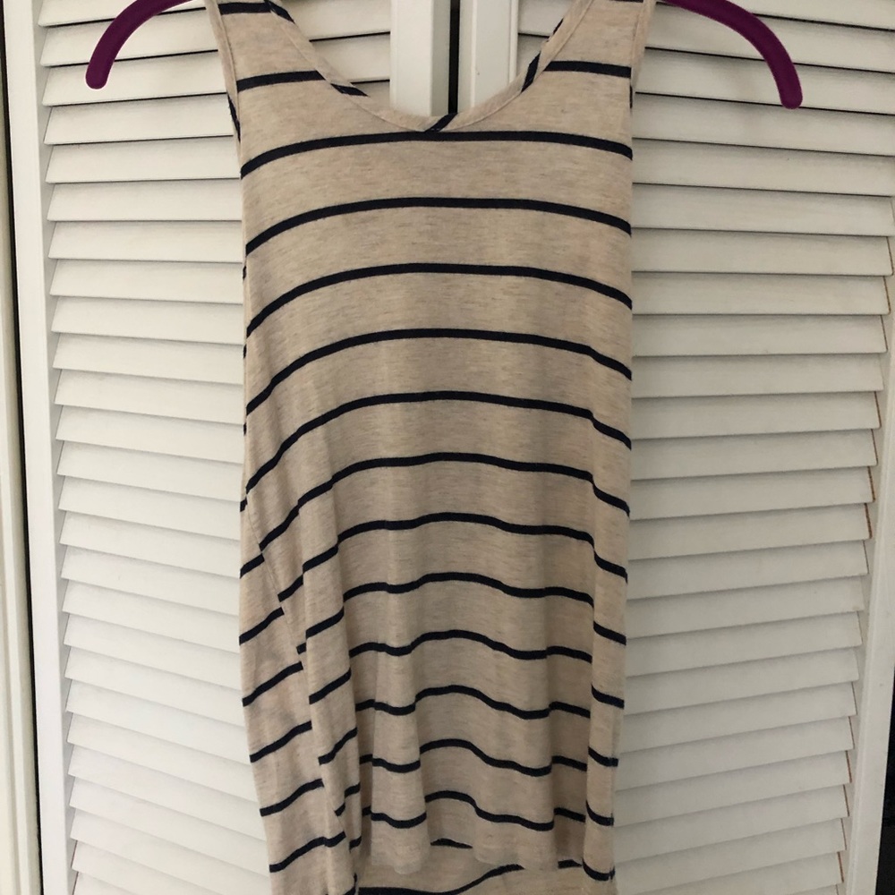 Striped tank top